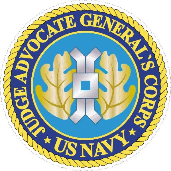 Judge Advocate General JAG Logo Decal