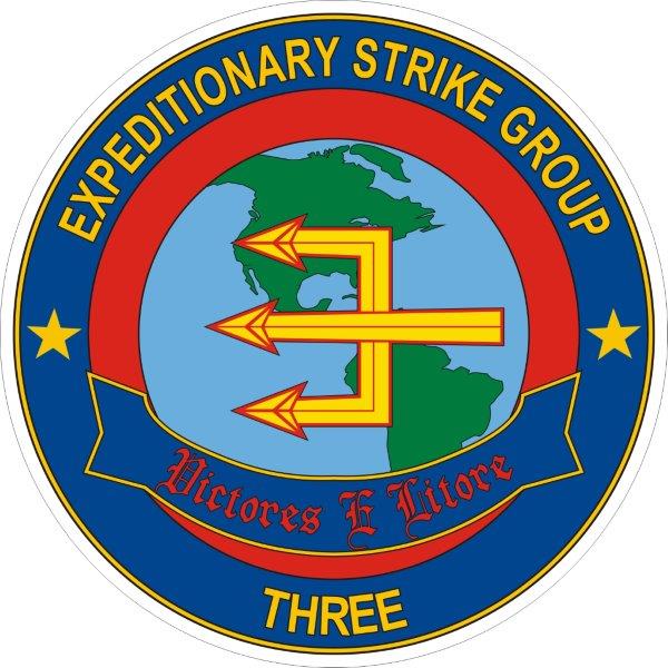 Expeditionary Strike Group Three Emblem Decal
