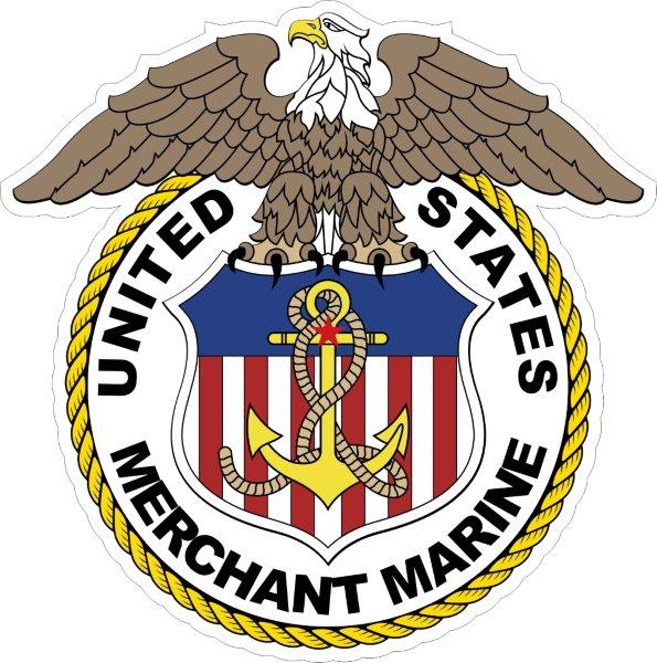US Merchant Marine Seal Decal