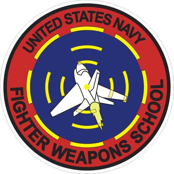 USN Fighter Weapons School Decal