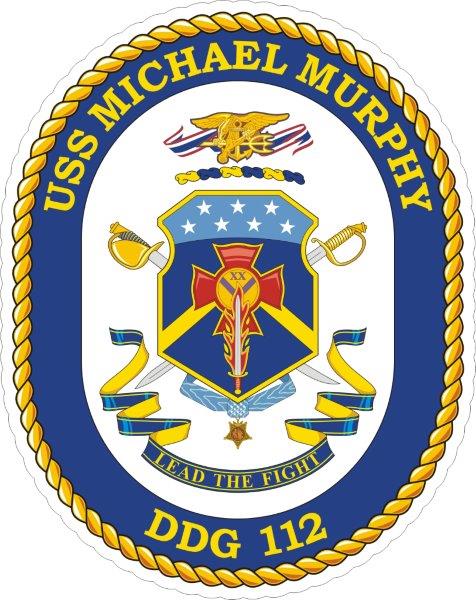 USS Michael Murphy DDG-112 Emblem Decal