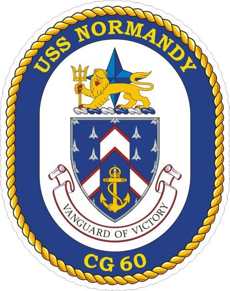 USS Normandy CG-60 Emblem Decal