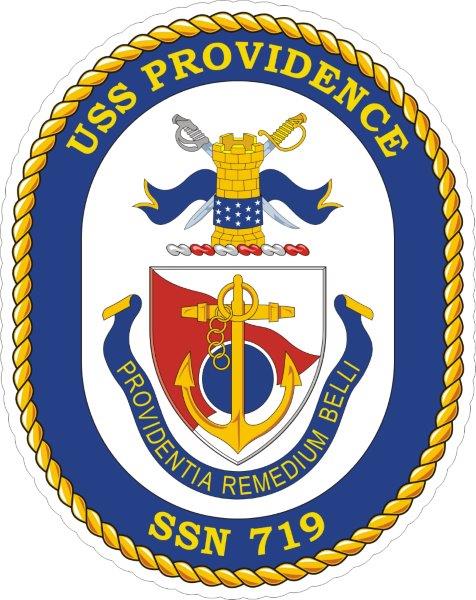 USS Providence SSN-719 Emblem Decal