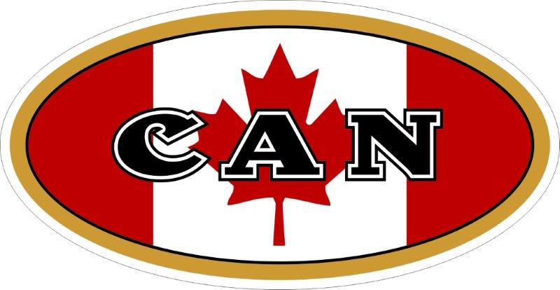 Canada CAN Code Decal