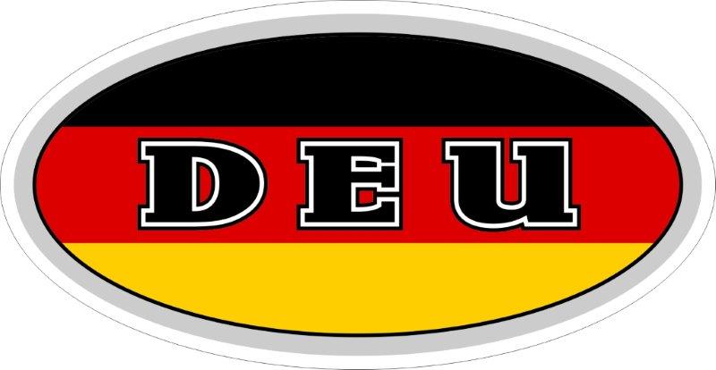 Germany DEU Code Decal