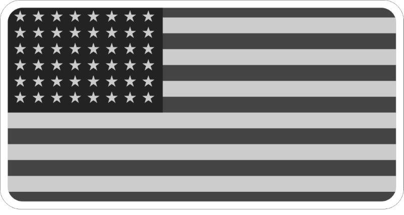 United States Flag Subdued Decal